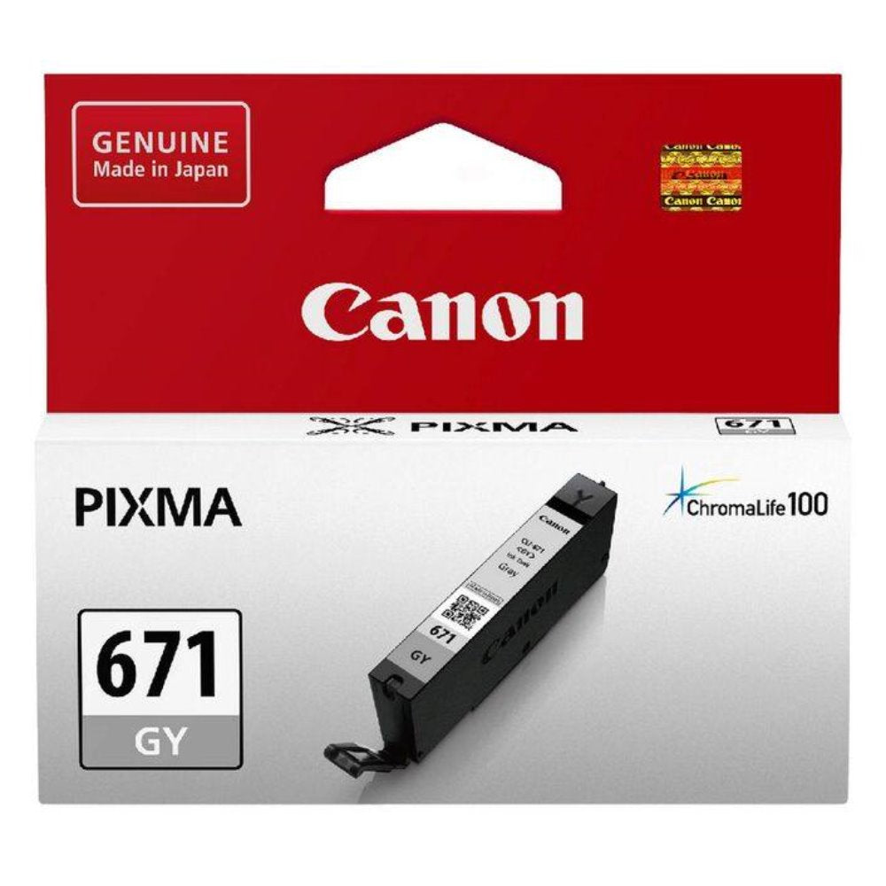 CLI671 Canon genuine grey ink